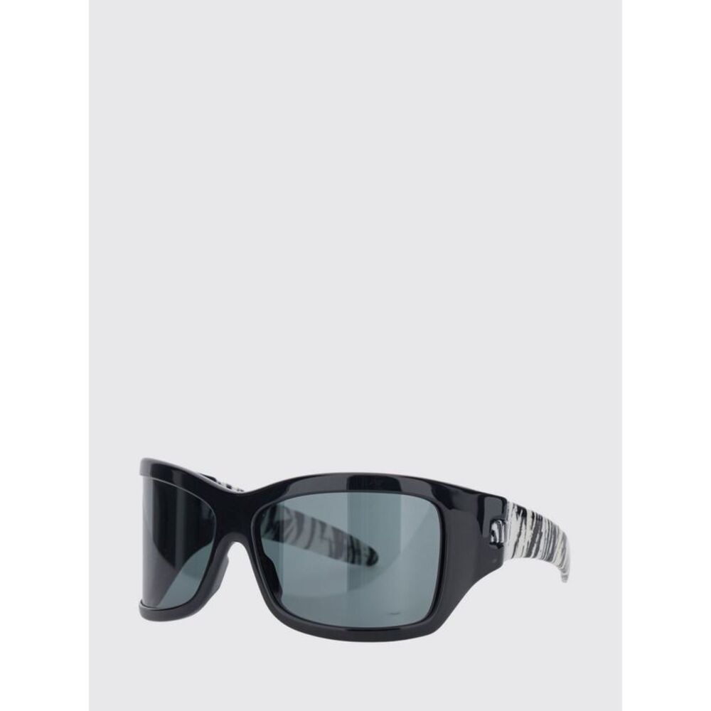 Bottega Veneta Women Bottega Veneta Zebra-Print Acetate Mask Sunglasses